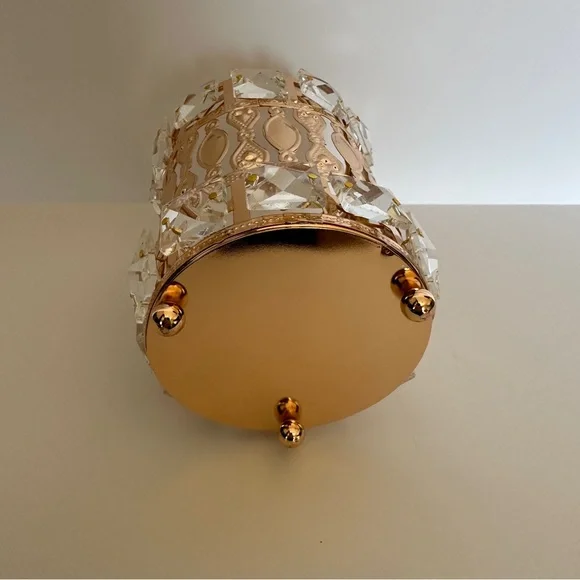 NEW Round Make Up Brush Holder with Crystals - Picture 5 of 8